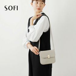 クーポン対象】SOFI ソフィー カウレザー ショルダーバッグ so300-ms