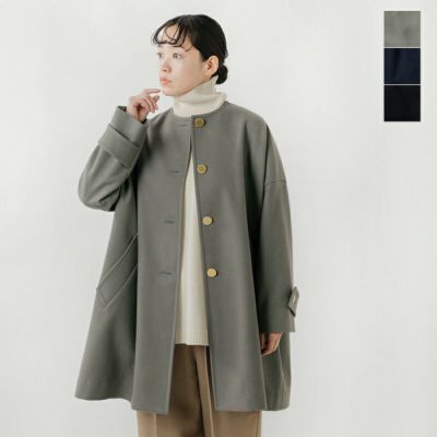 Traditional Weatherwear トラディショナルウェザーウェア アークリー キルティング Aライン ノーカラー ロング コート  “ARKLEY LONG A-LINE” l242apqco0385aa-ms 2024aw新作 レディース【サイズ・カラー交換初回無料】 | Piu  di aranciato(ピウディアランチェート)