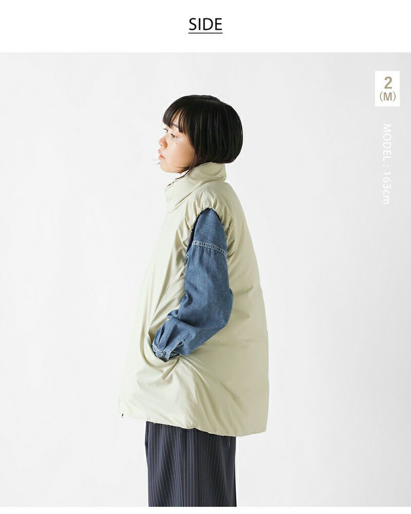 40%OFF】miffew ミフュー マイクロファイバー スタンドカラー ダウン 