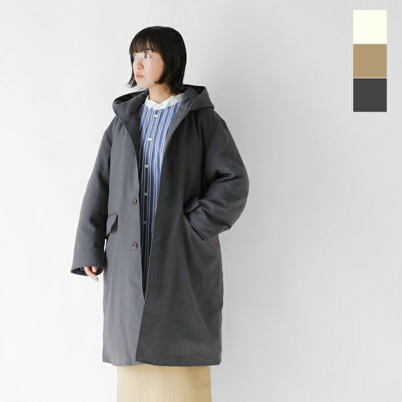 miffew ミフュー フーデッド ロング ダウン コート “HOODED LONG DOWN