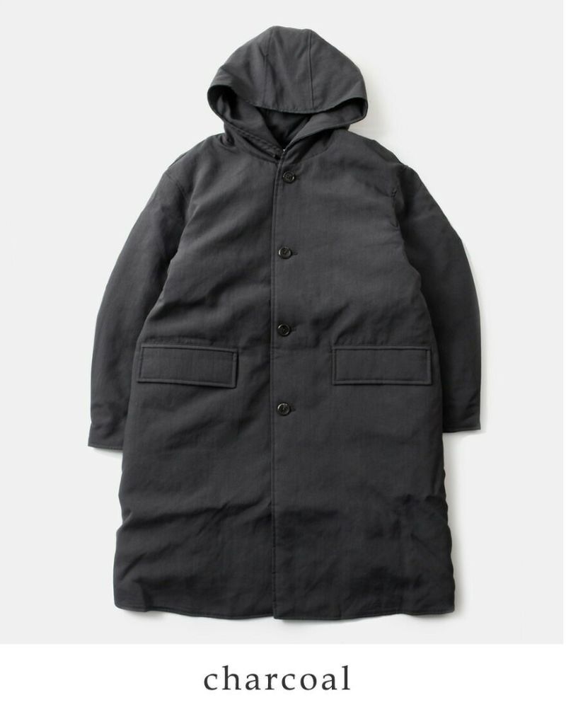 miffew ミフュー フーデッド ロング ダウン コート “HOODED LONG DOWN