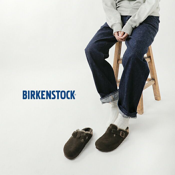 BIRKENSTOCK ビルケンシュトック スエード ストラップ フラット 