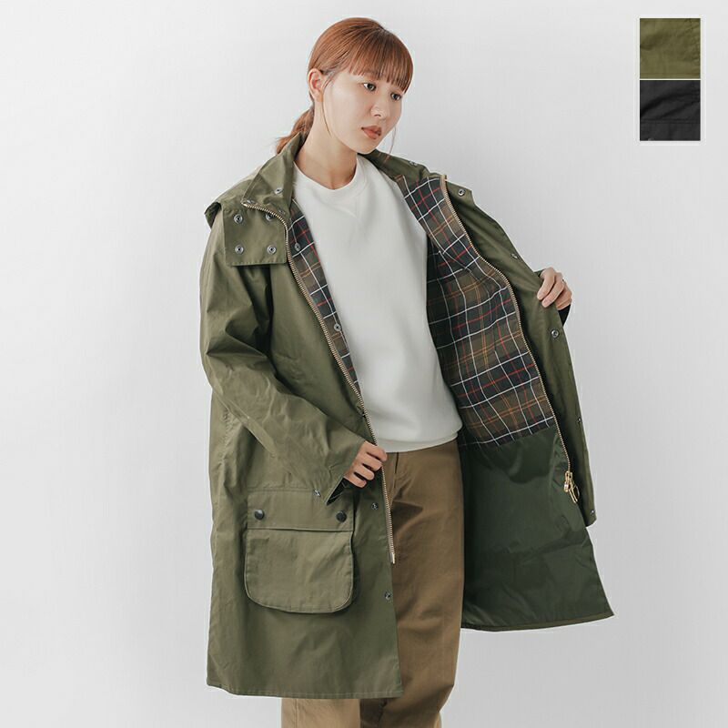 【 】Barbour バブアー ドライツイル フード パーカー “HOODED