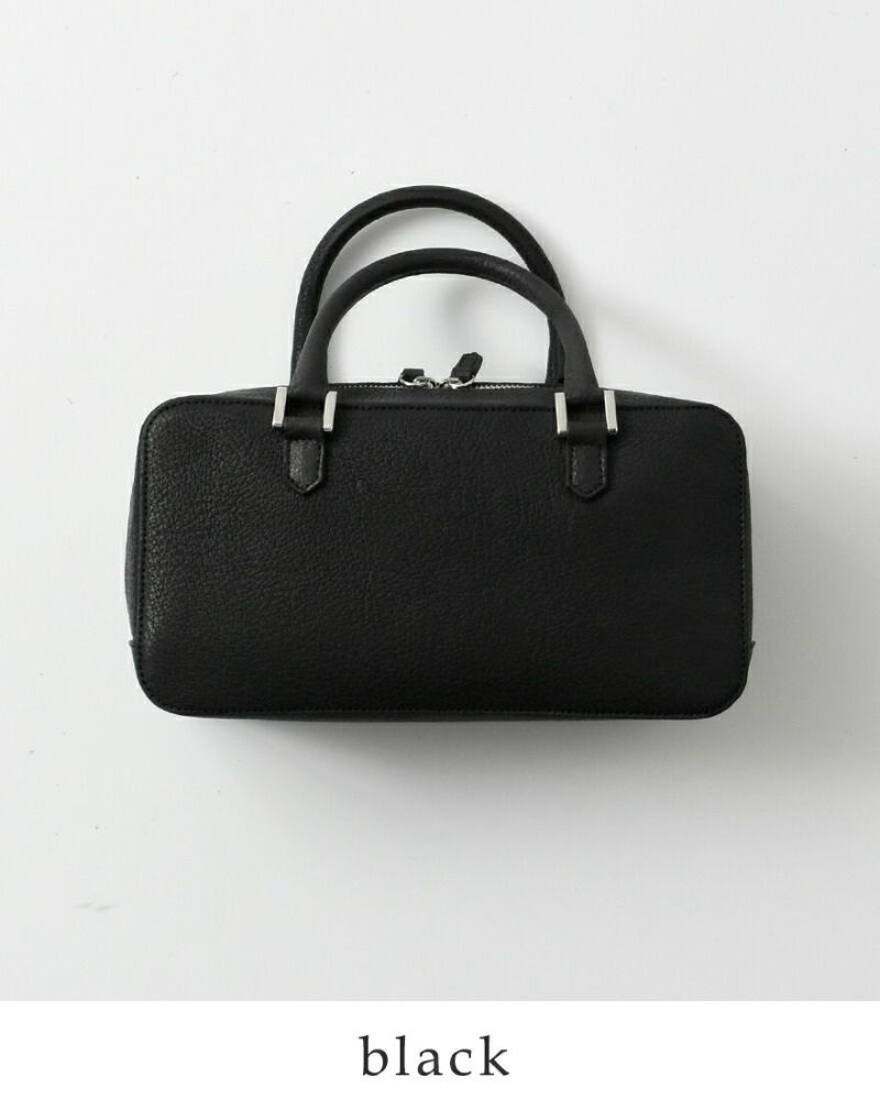 POMTATA ポンタタ レザー スクエア ハンドバッグ “NIMY HAND BAG