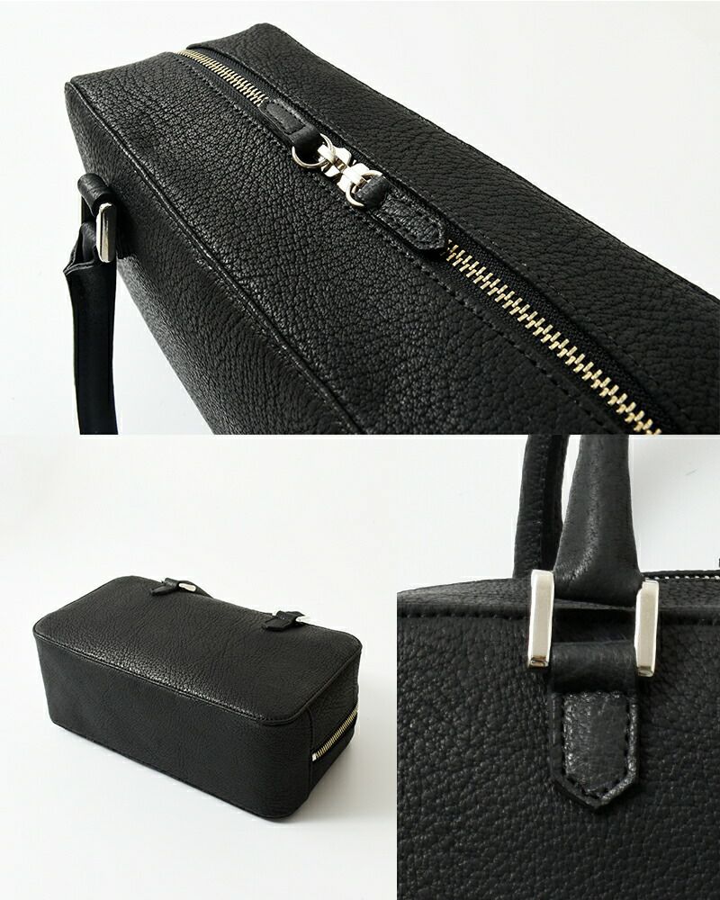 POMTATA ポンタタ レザー スクエア ハンドバッグ “NIMY HAND BAG