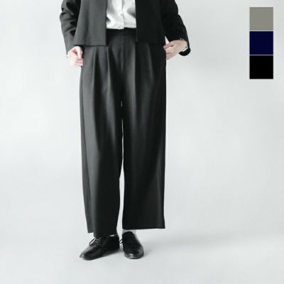 Aquvii(アクビ)コントロールワイドパンツ“NEUBAU” control-wide-pants ...