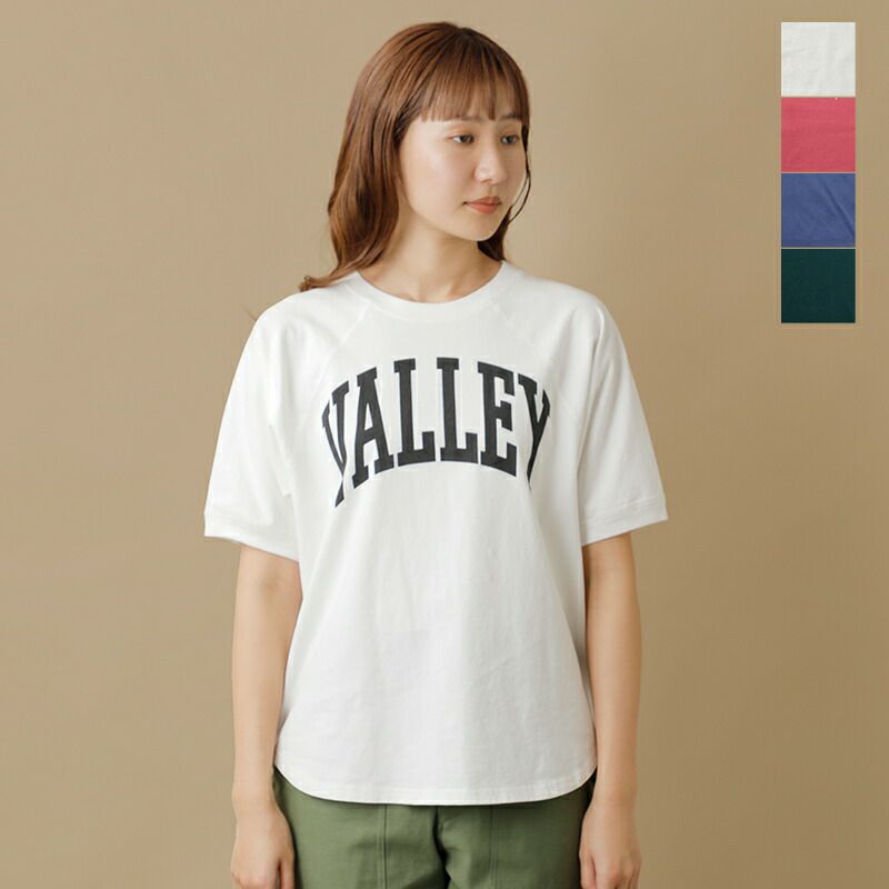 2024ss新作】Johnbull ジョンブル コットン プリント Tシャツ “VALLY