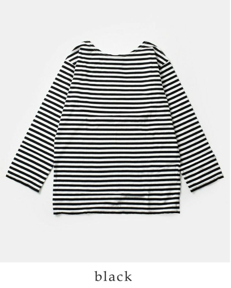Shinzone シンゾーン コットン マリン ボーダー Tシャツ “MARINE