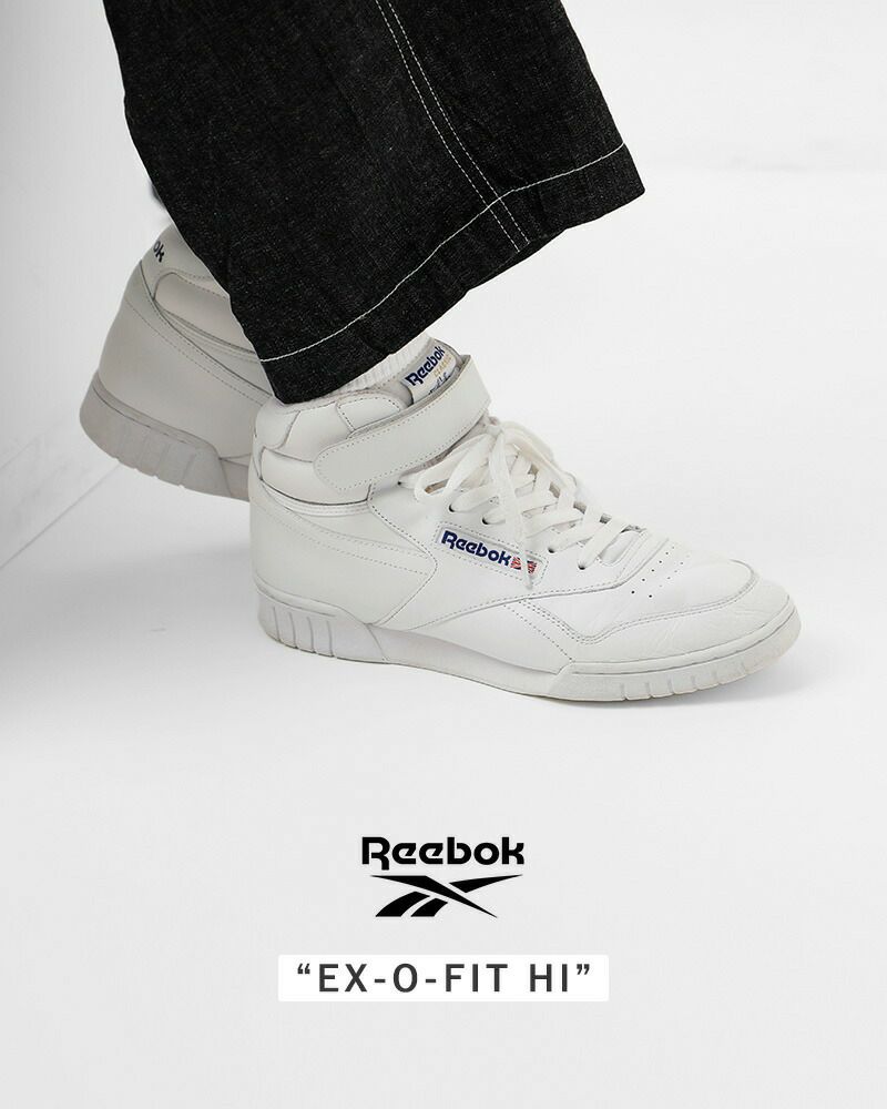 Reebok 犬骨模様 ハイカットスニーカー 【公式通販】