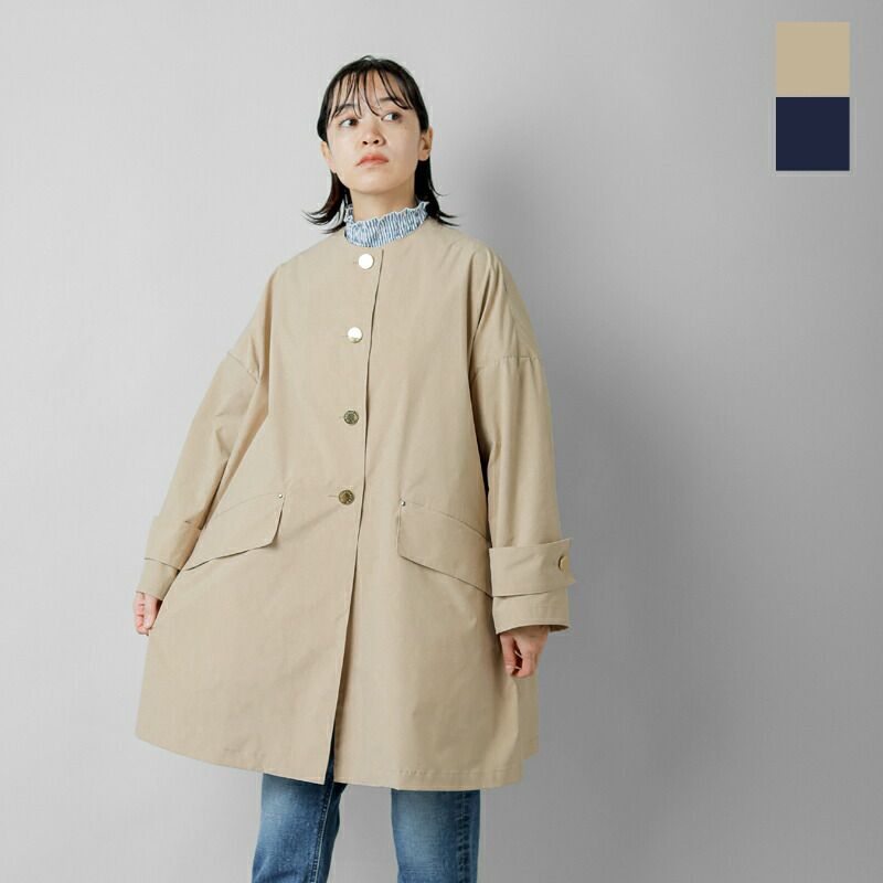 MACKINTOSH マッキントッシュ 撥水 ハンビー ノーカラー メタル ...