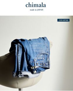 chimala チマラ chimala12oz ウエスト アジャスタブル デニム