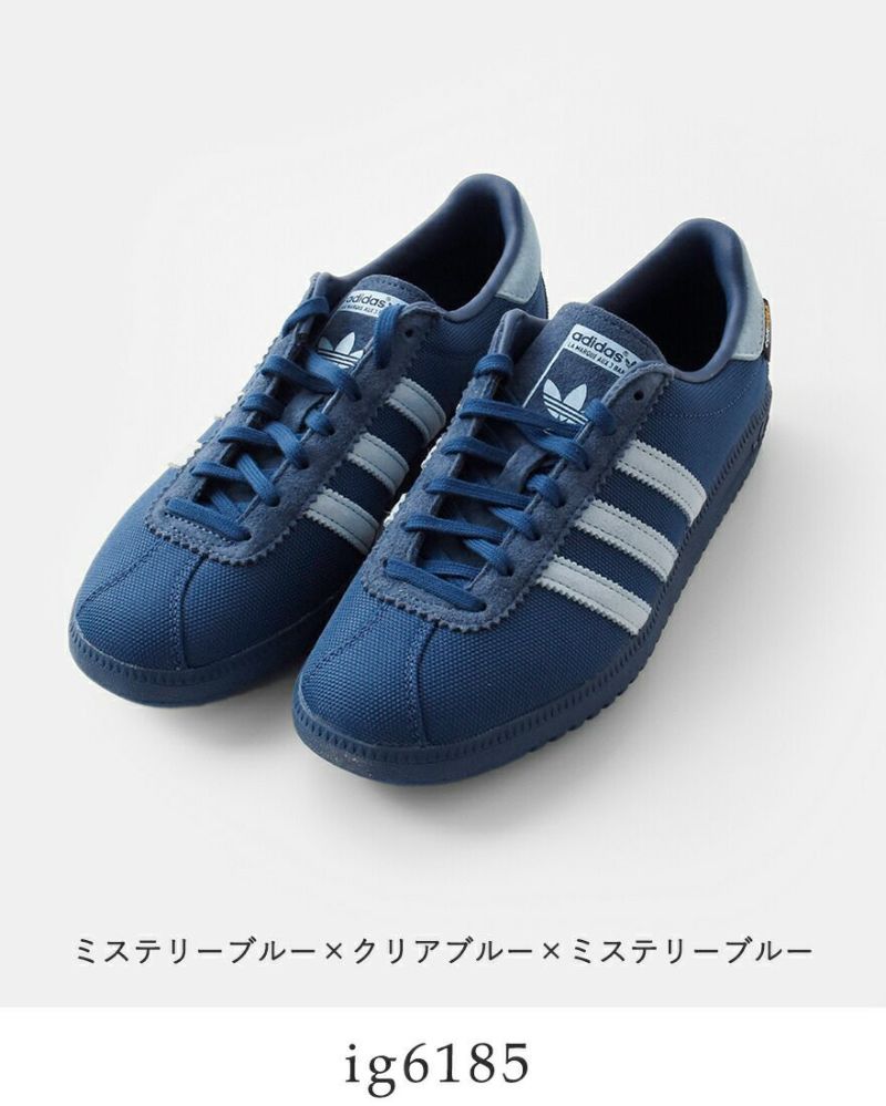 ③ adidas アディダス スニーカー スリッポン ネイビー フラット