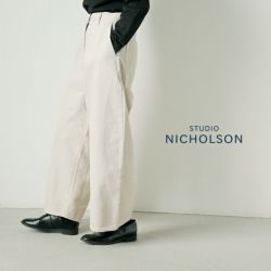 STUDIO NICHOLSON スタジオ ニコルソン ワイド デニム 