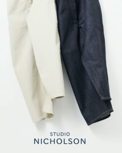 STUDIO NICHOLSON スタジオ ニコルソン ワイド デニム