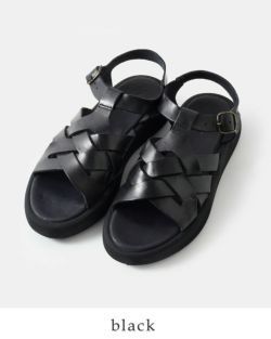 クーポン対象】BRADOR ブラドール レザー メッシュ フラット
