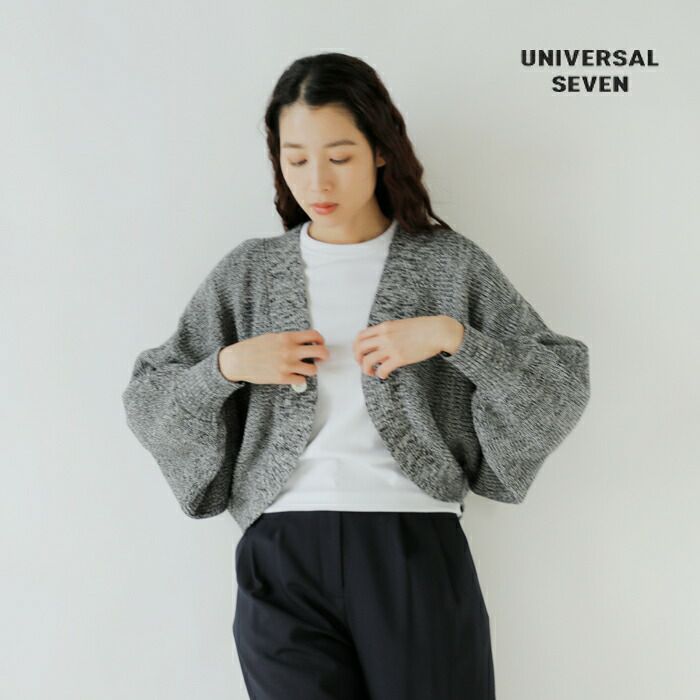 universal seven ユニヴァーサルセブン コットン ニット ドルマン