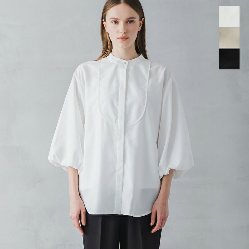 まゆ様 専用 ローヘン LOHEN ベルスリーブブラウス ホワイト（バンド  