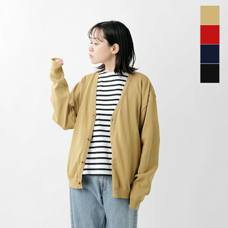 soglia ソリア コットン フィット カーディガン cotton-fit-cardigan