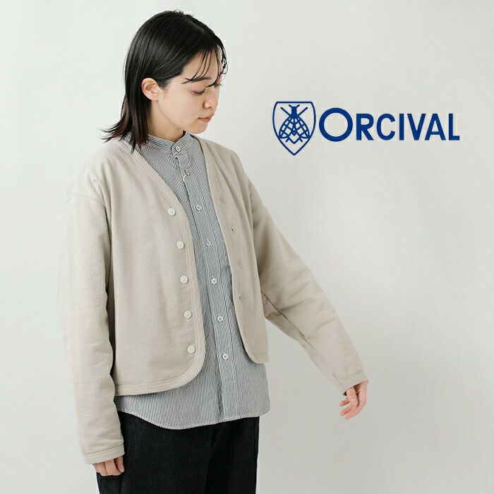 海外出荷不可】ORCIVAL オーチバル オーシバル コットン 天竺 Vネック ...