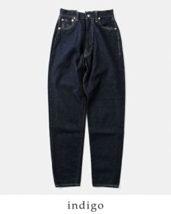 LENO リノ 13.5oz オリジナル セルヴィッジ デニム ハイウエスト テーパード ジーンズ “LUCY” l-j106-ms  レディース【サイズ交換初回無料】＊＊ | Piu di aranciato(ピウディアランチェート)