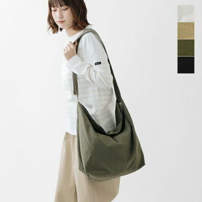 kha:ki カーキ 撥水 リップストップ ショルダーバッグ “SHOULDER SACK 2.0” mil24hbg3036-tr 2024aw新作  ユニセックス＊＊ | Piu di aranciato(ピウディアランチェート)