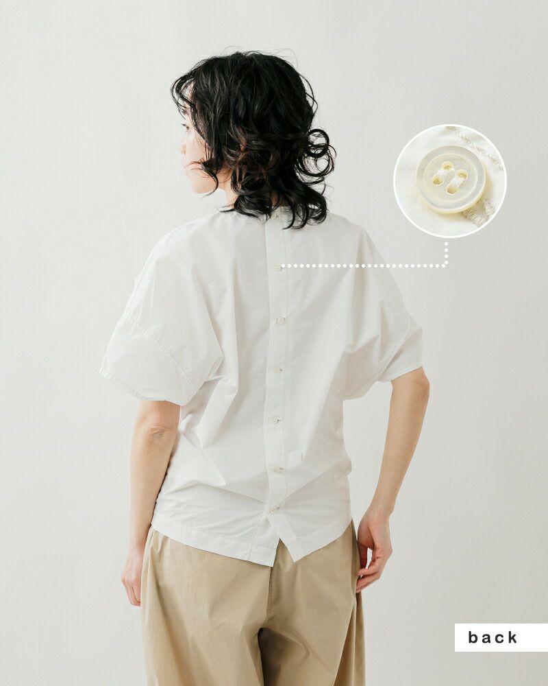 and wander (アンドワンダー) CORDURA typewriter SS pullover