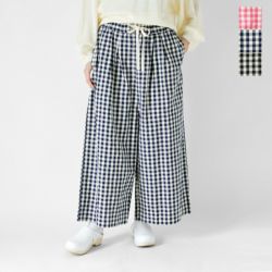 楽天市場】サルエル ワイドパンツ コットンガーゼ Soily 綿100