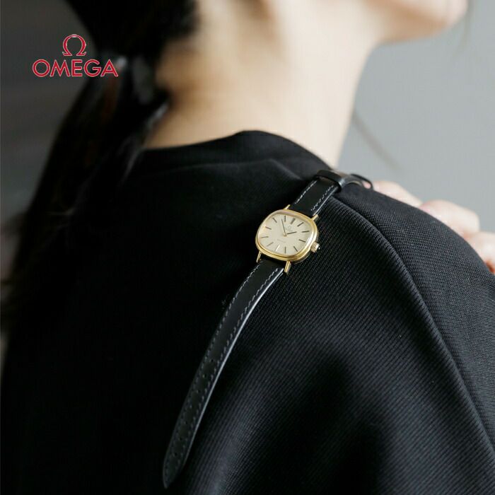 クーポン対象】OMEGA オメガ カウレザー ベルト ヴィンテージ ウォッチ