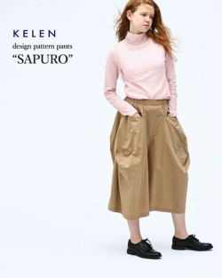 KELEN / ケレン デザインパターンパンツ SAPURO,レディース