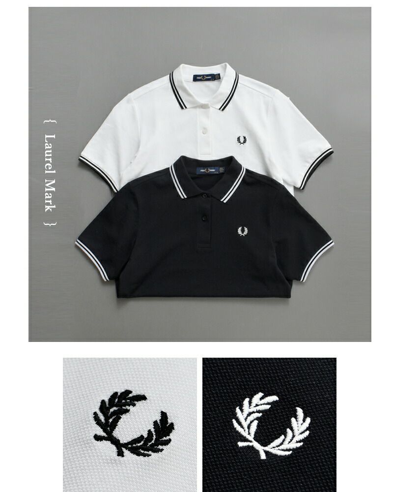 2024ss新作】FRED PERRY フレッド ペリー ツイン ティップライン