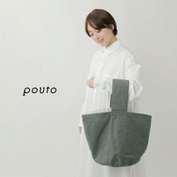 Pouto ポウト キャンバス ワンハンドル バケット バッグ Mサイズ po-002-ma レディース | Piu di  aranciato(ピウディアランチェート)