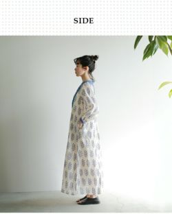 ne Quittez pas ヌキテパ コットンボイル エスニック プリント