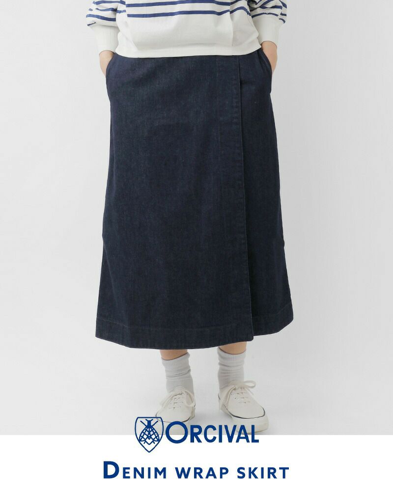 海外出荷不可】ORCIVAL オーチバル オーシバル デニム ラップ