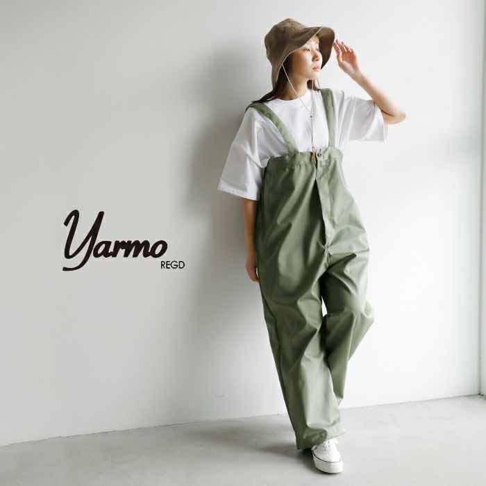 クーポン対象】Yarmo ヤーモ ハイライズ ブレース トラウザー パンツ ...