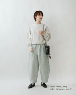 yui ユイ ジャガード リラックス レイヤード パンツ “LAYERED PANTS 