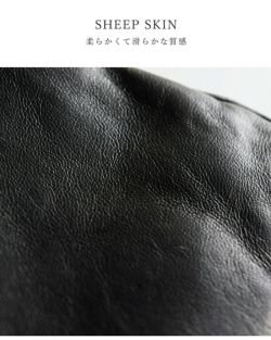 Aeta VT04ブラック 牛革 長財布