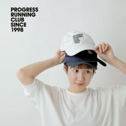 PROGRESS RUNNING CLUB プログレスランニングクラブ 刺繍 ロゴ