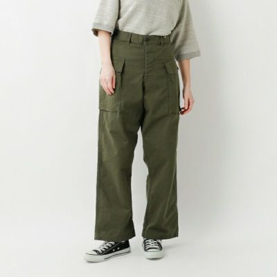 or slow オアスロウ 101 ダッド フィット デニム パンツ 01-1010w