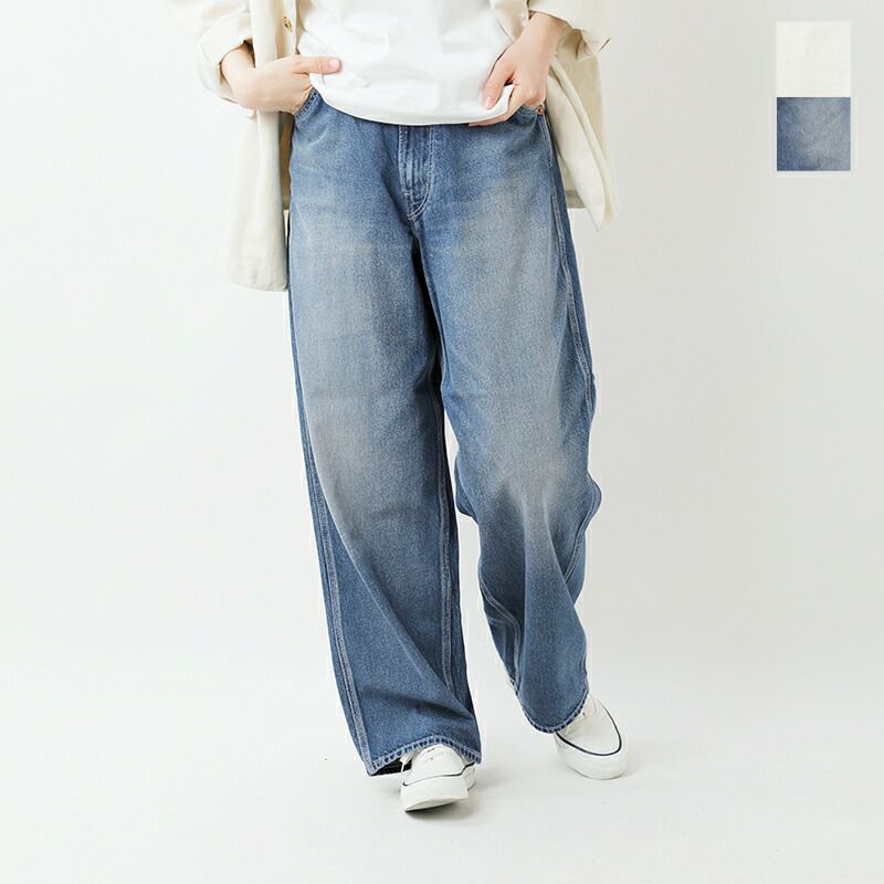 Shinzone シンゾーン コットン ツール デニム パンツ “TOOL DENIM PANTS” 24mmspa01-yo  レディース【サイズ交換初回無料】 | Piu di aranciato(ピウディアランチェート)