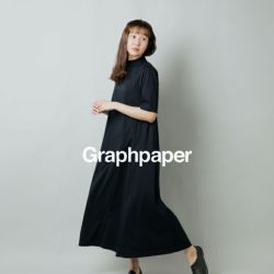 クーポン対象】graphpaper グラフペーパー コットン モックネック