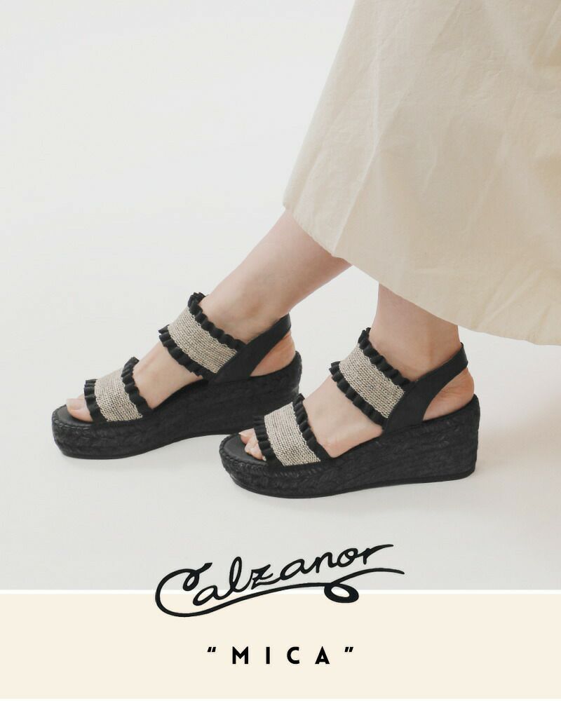 カルザノール　ウェッジソール　サンダル 楽天市場】【クーポンで20%OFF】カルザノール/Calzanor スエード