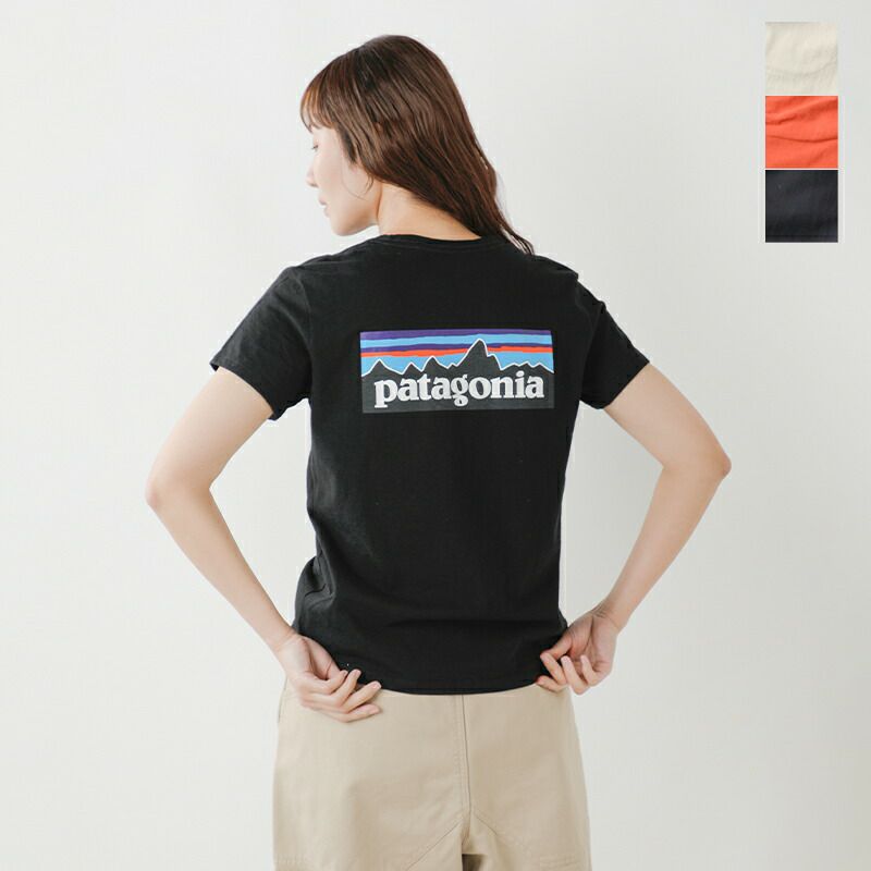 ☆】patagonia パタゴニア P-6 ロゴ レスポンシビリティー Tシャツ “Ws P-6 Logo Responsibili-Tee”  37567-kk 2024ss新作 レディース | Piu di aranciato(ピウディアランチェート)