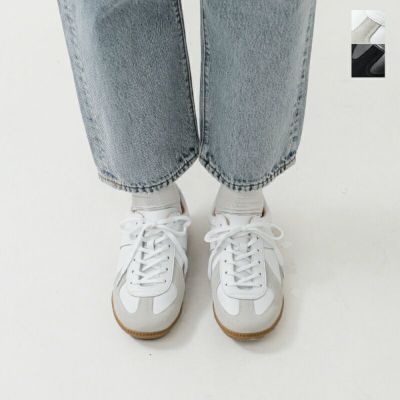 GERMAN TRAINER ジャーマントレーナー <br>ジャーマントレーナー アクションレザー×レザー  ローカット スニーカー “REPRODUCTED EDITION MODEL” 42500-kk レディース【サイズ交換初回無料】