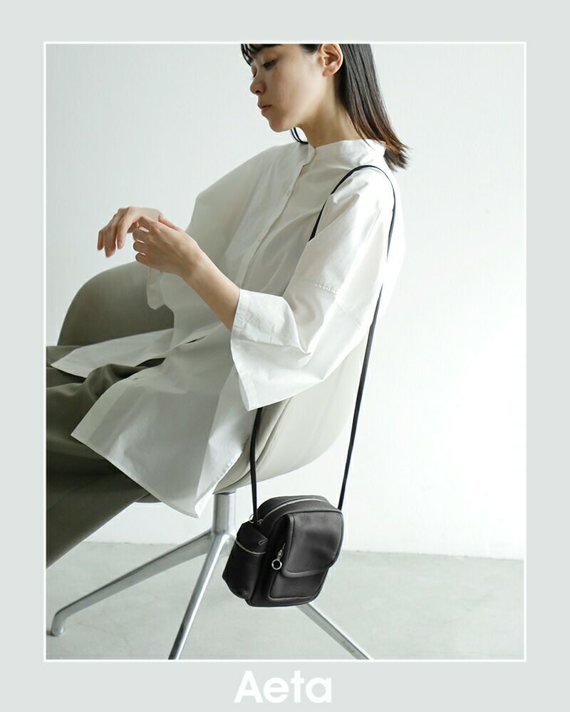 Aeta アエタ ディアレザー ショルダー ポーチ “SHOULDER POUCH” da05 