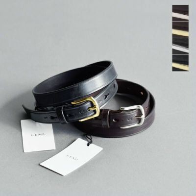 MASTER&Co. マスターアンドコー 型押し レザー ベルト mc1129-fn MASTER&Co. マスターアンドコー 型押し レザー ベルト mc1129-fn