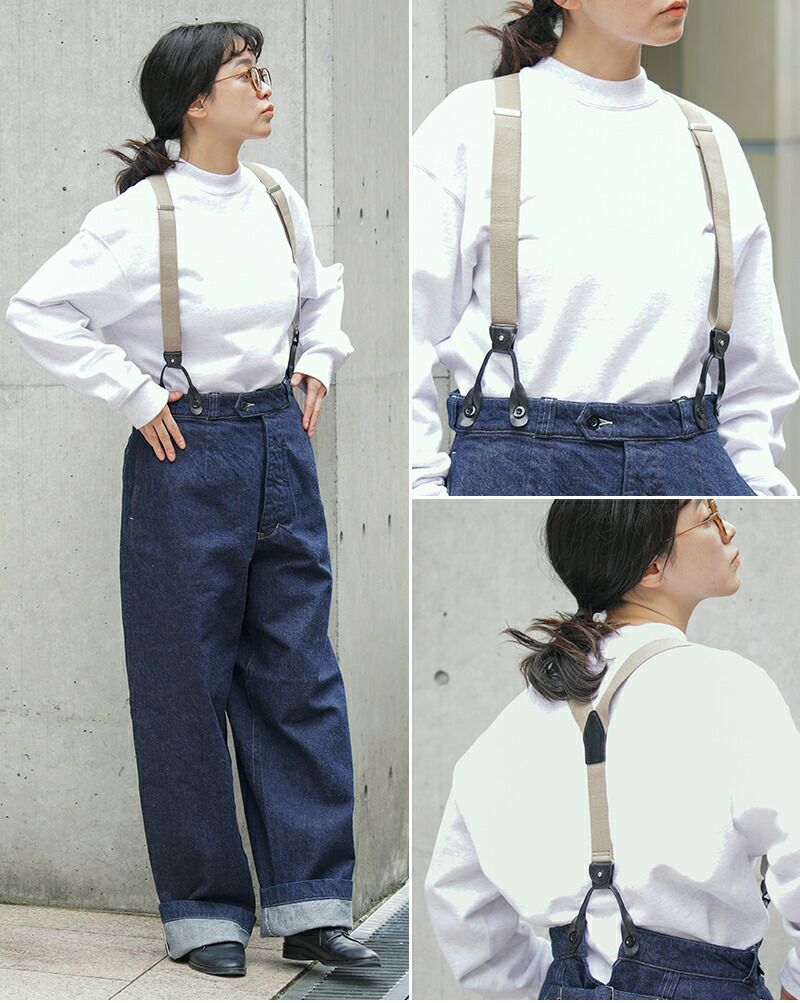 LENO リノ カウレザー 2way サスペンダー “2WAY SUSPENDER” leno-ac010