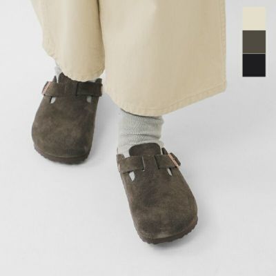 ビルケンシュトック BIRKENSTOCK ボストン サンダル ベロアレザー フラット クロッグサンダル “BOSTON” boston-same1-ma  レディース【サイズ交換初回無料】 | Piu di aranciato(ピウディアランチェート)