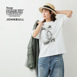 JOHNBULL/ジョンブル】 PEANUTS SNOOPY Tee(506055340