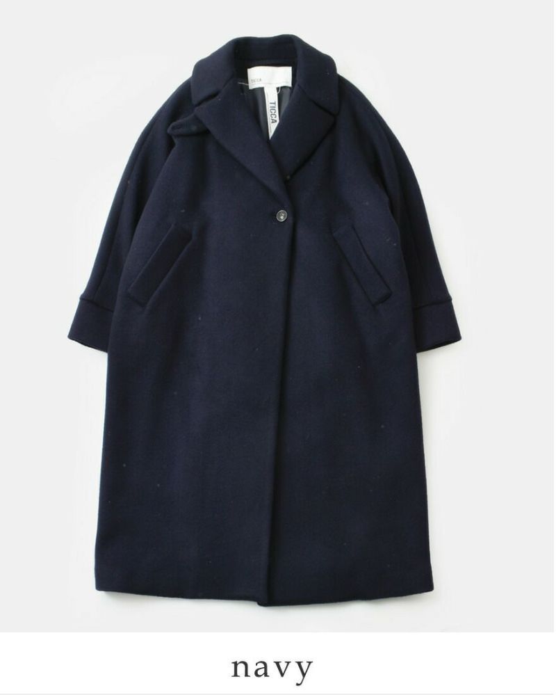 美品　ティッカ TICCA テントコート グレー 2023年モデル 定価6,8万 TICCA(ティッカ)の【HPS別注】トレンチテントコート通販