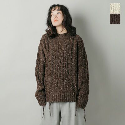 クーポン対象】RHODOLIRION ロドリリオン ウール カウチン ニット ベスト “Cowichan Knit Vest” ps1071-yo  2024aw新作 レディース | Piu di aranciato(ピウディアランチェート)